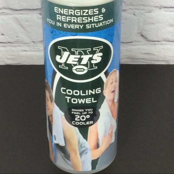 🏈NFL New York Jets CoolingTowel Football Exercise - Picture 2 of 7